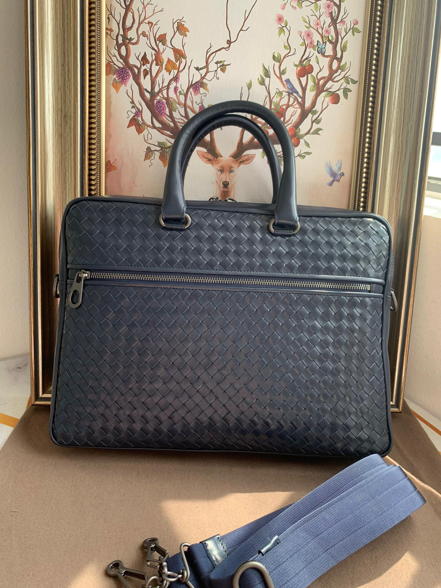 보테가베네타 태소가죽 서류가방