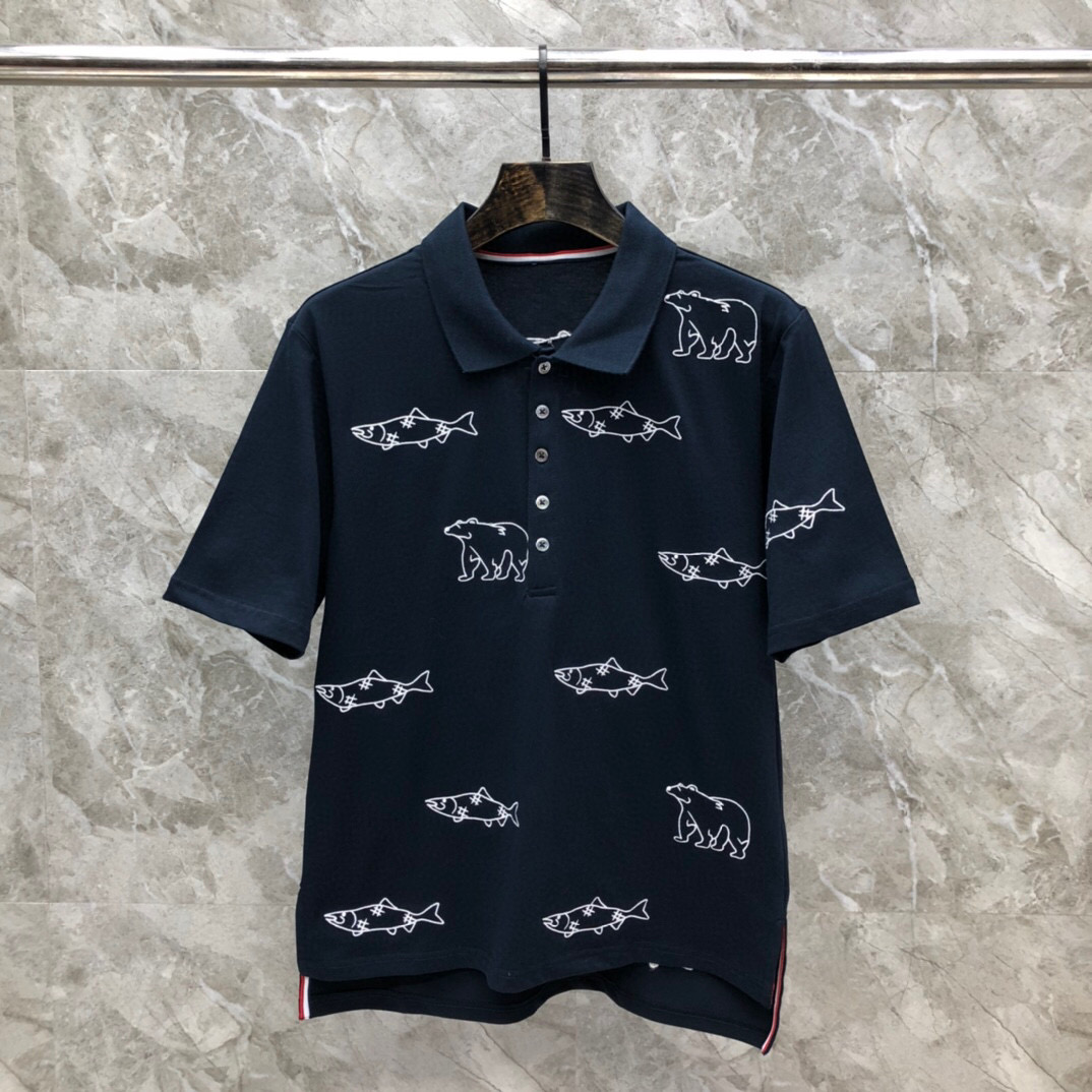 톰브라운 남녀공용 반팔티