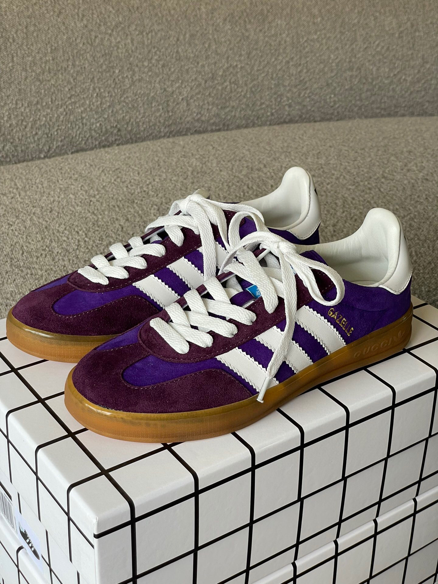 구찌 x 아디다스 남녀공용 신발 운동화 스니커즈