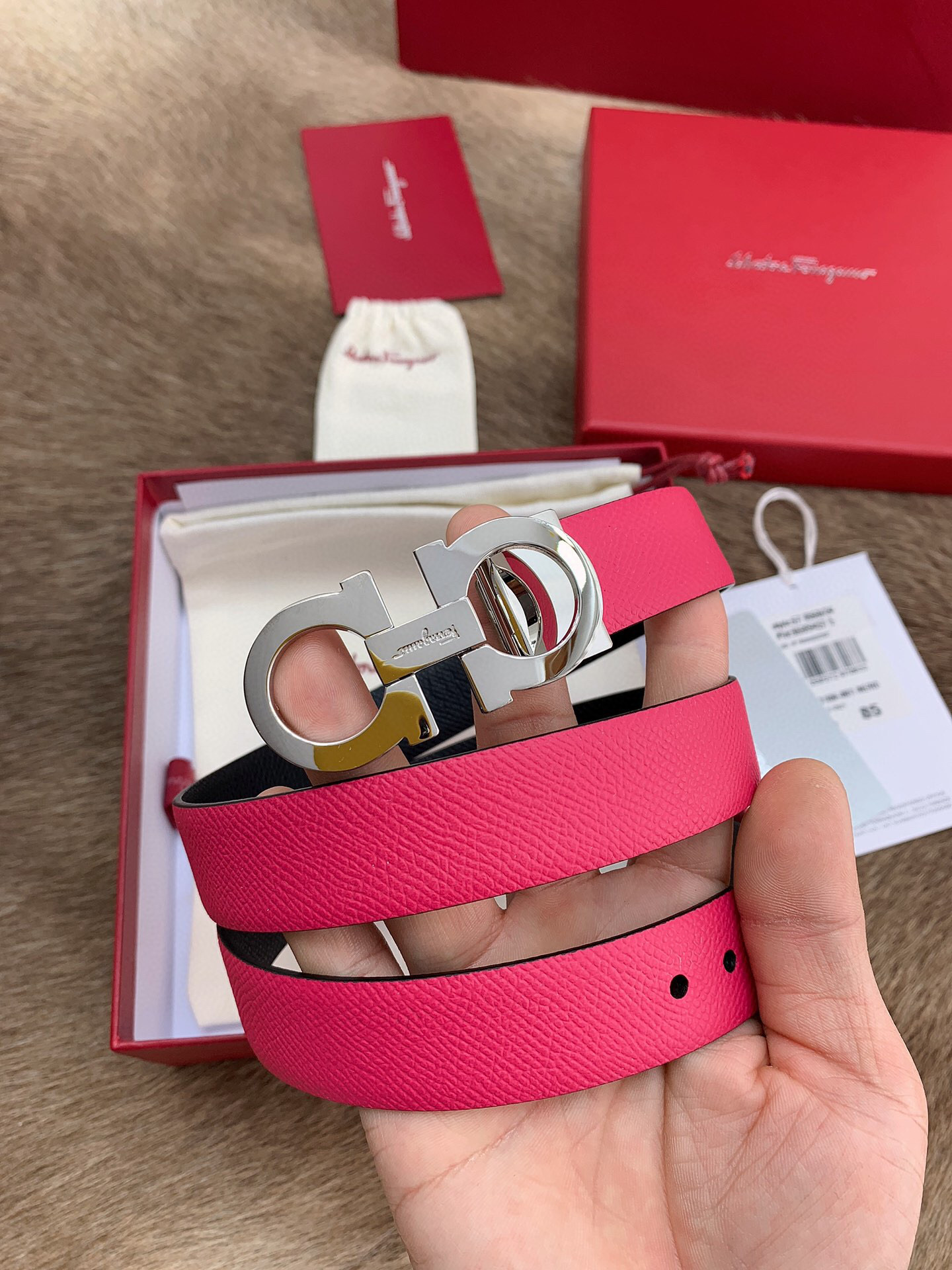 페라가모 여자 벨트 25mm