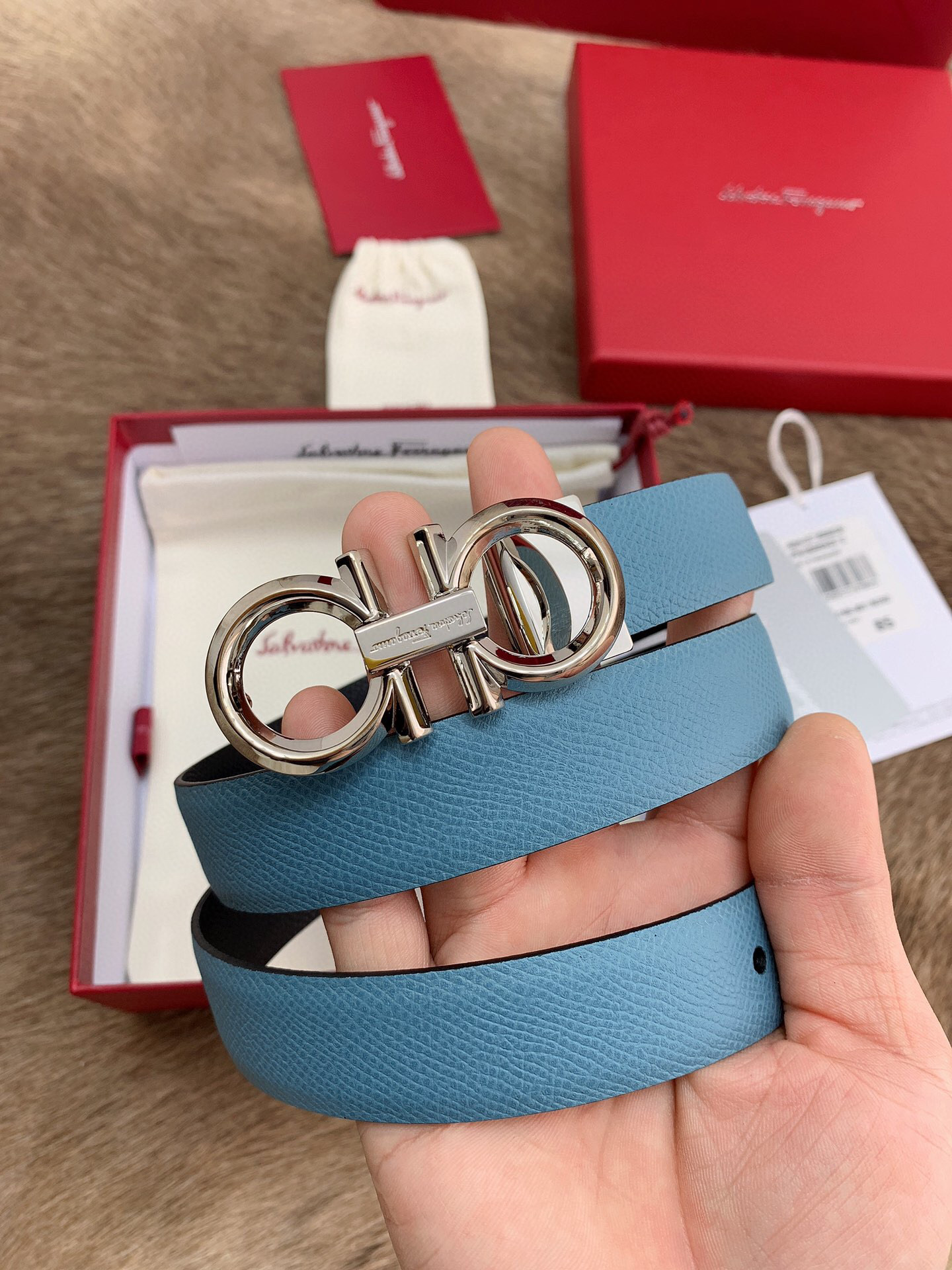 페라가모 여자 벨트 25mm