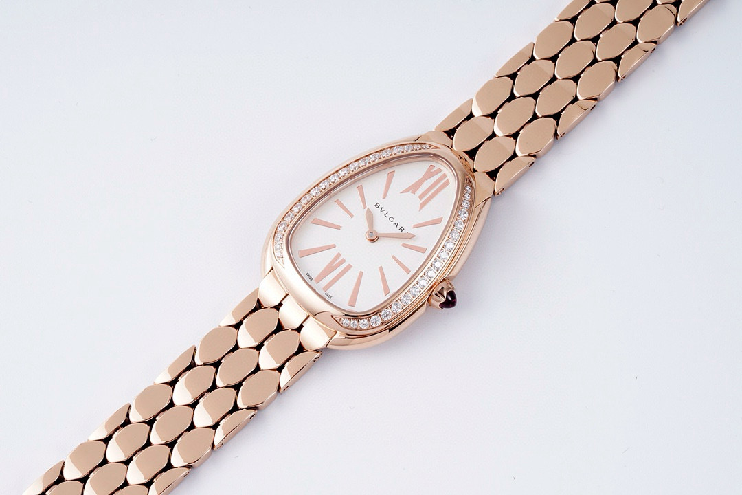 불가리 미러급 여자시계