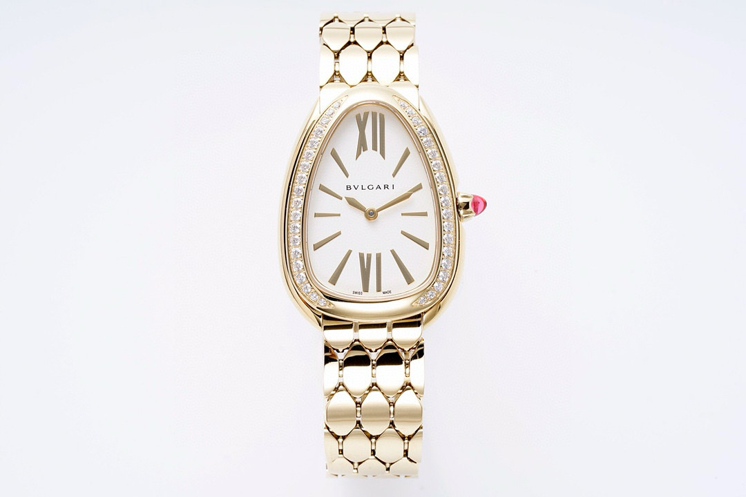 불가리 미러급 여자시계