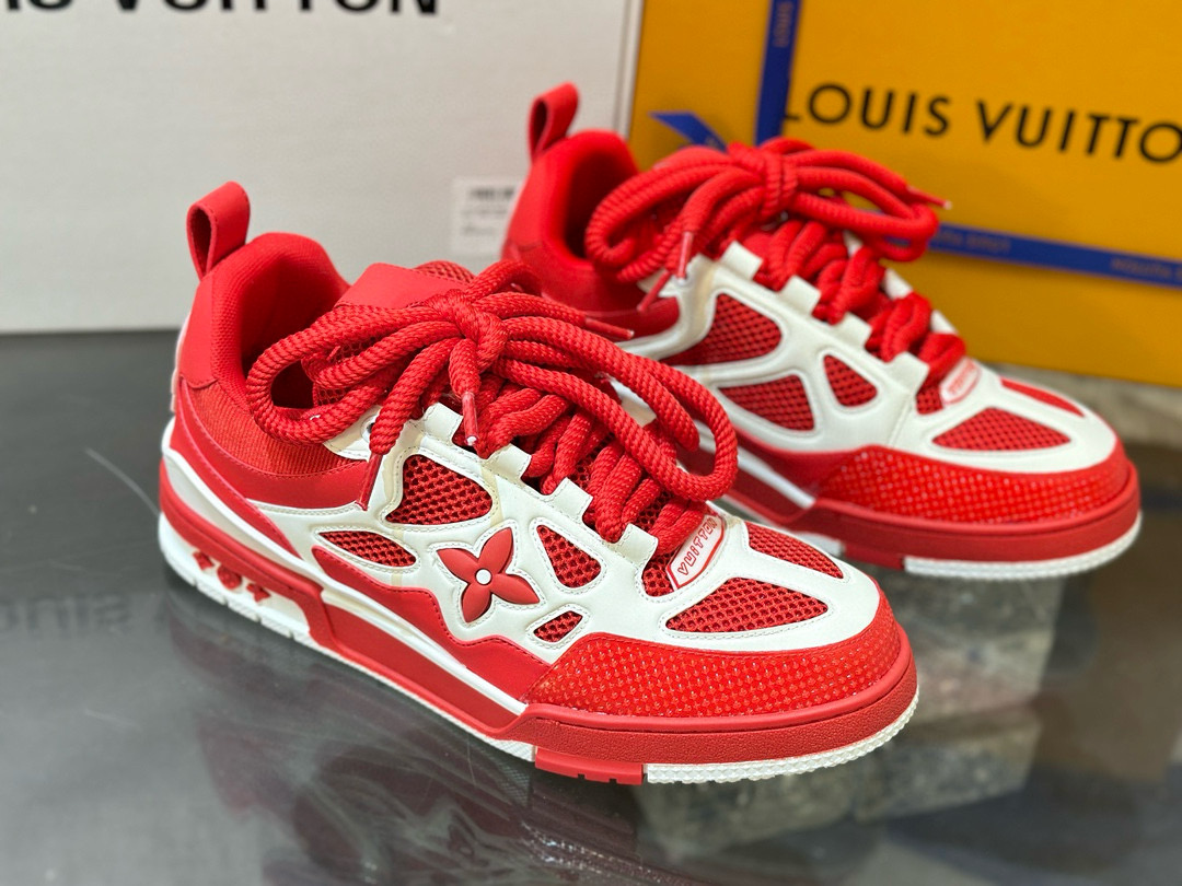 루이비통 트레이너 남녀공용 스니커즈 신발 운동화