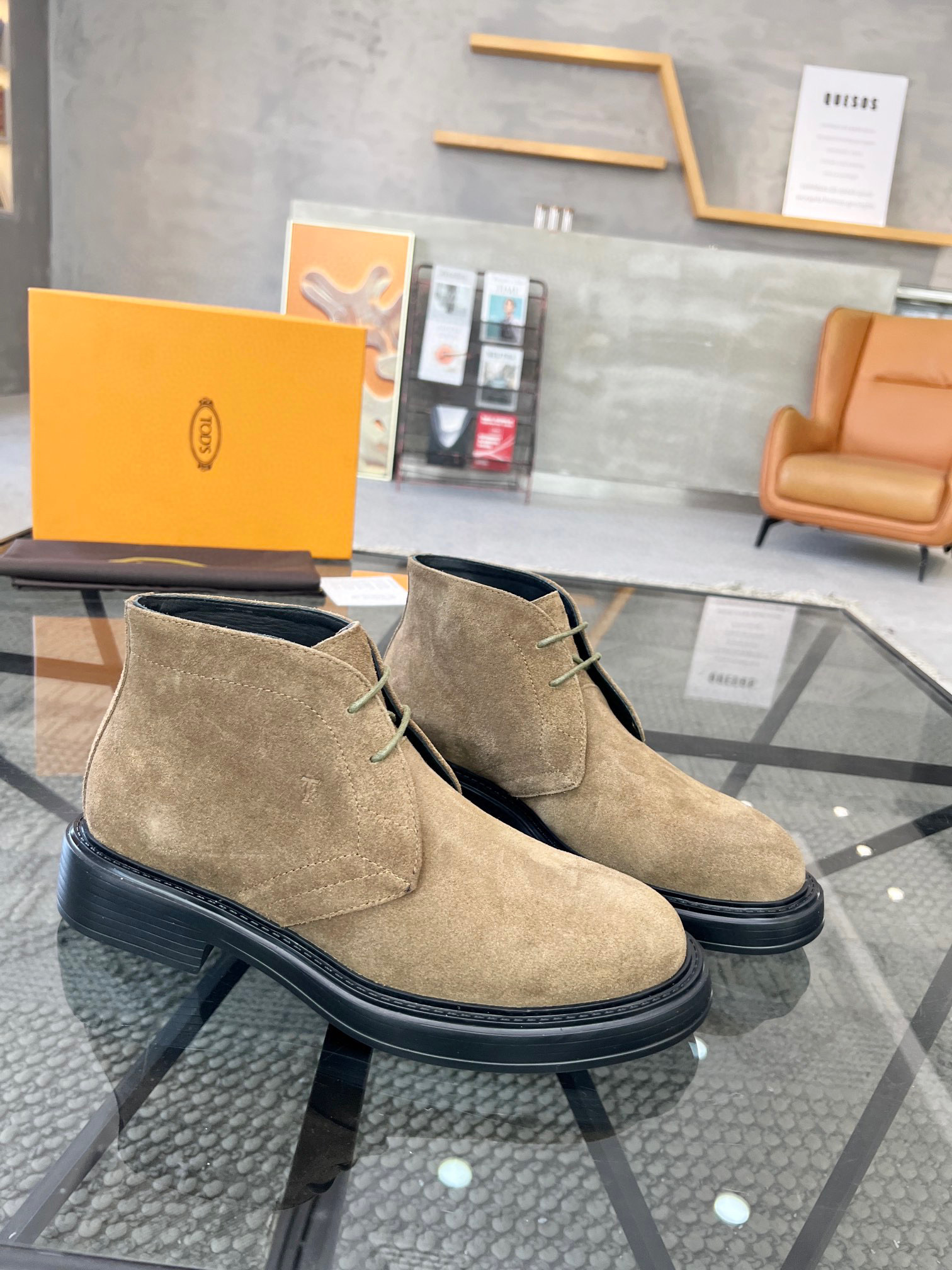 토즈 남자 부츠