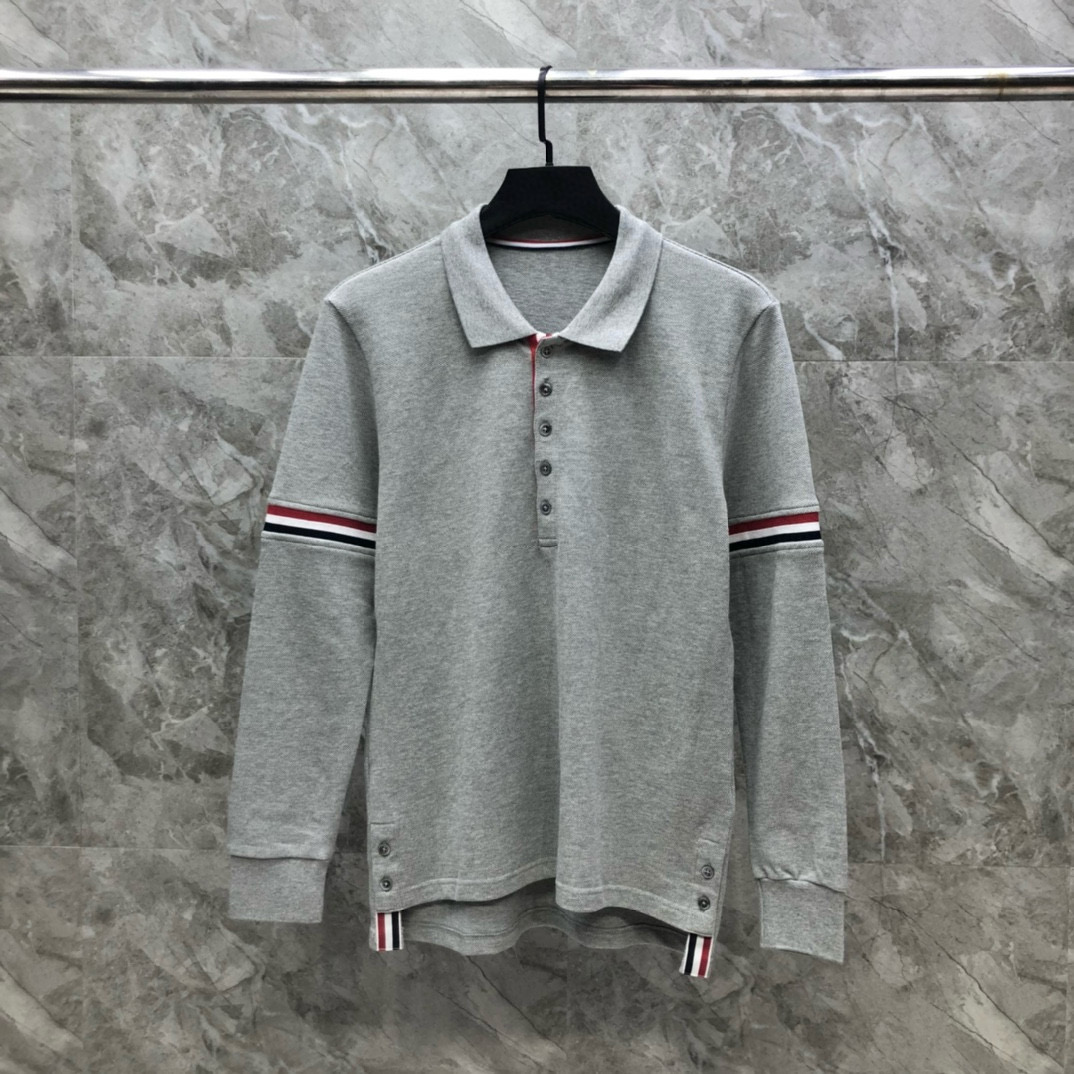 톰브라운 남녀공용 긴팔티셔츠