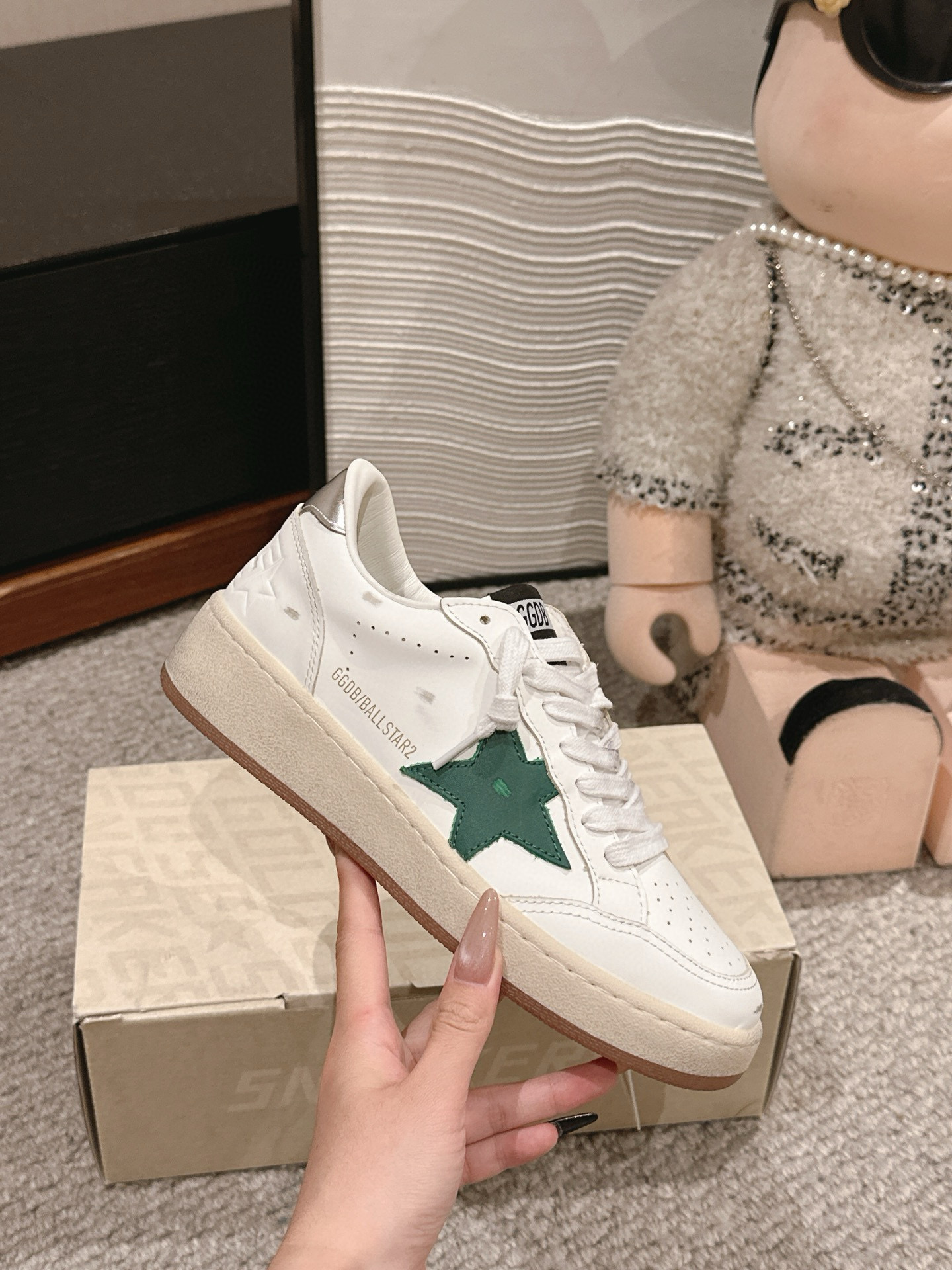 골든구스 5cm 여자 스니커즈 신발 운동화