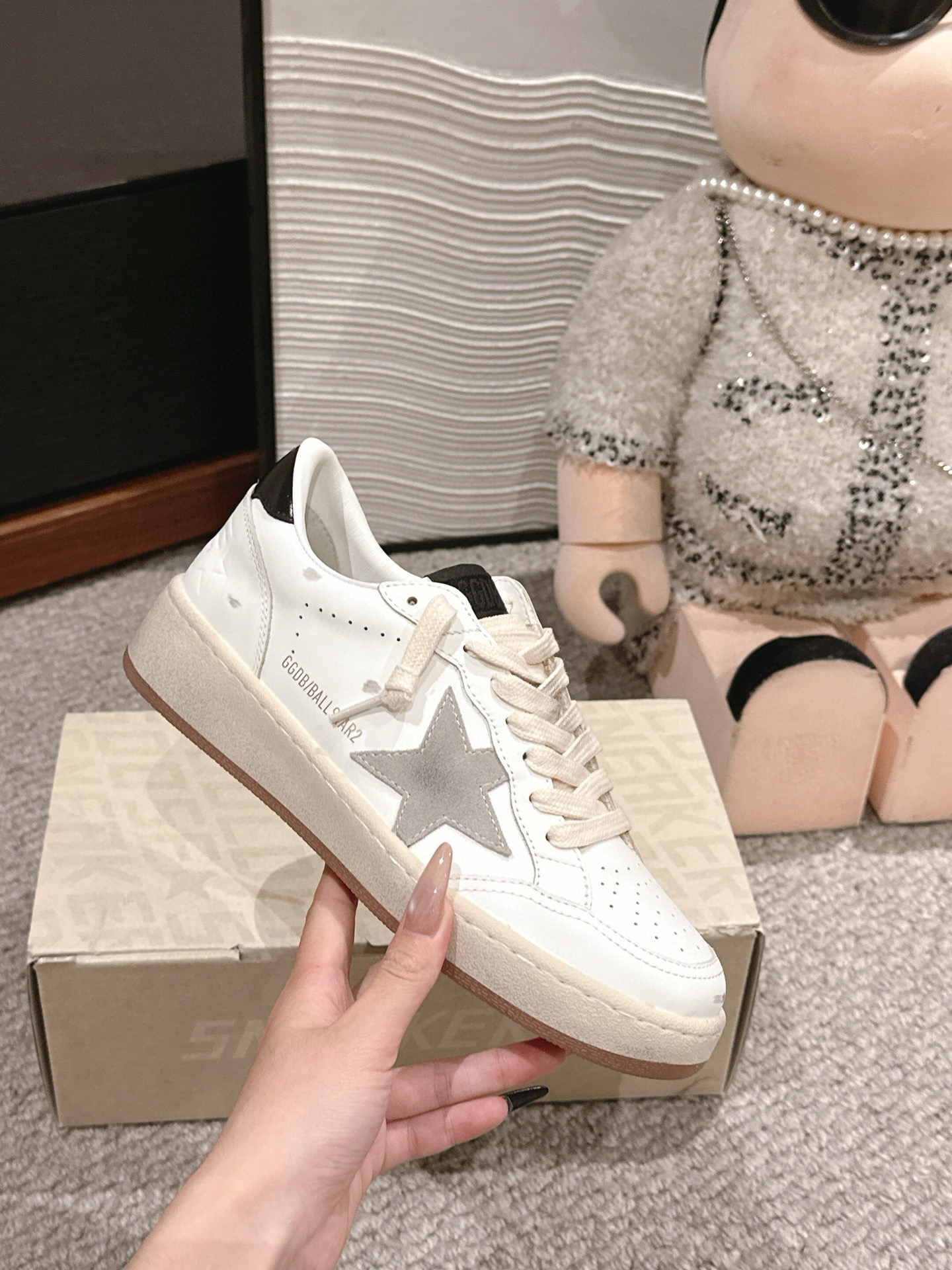 골든구스 5cm 여자 스니커즈 신발 운동화