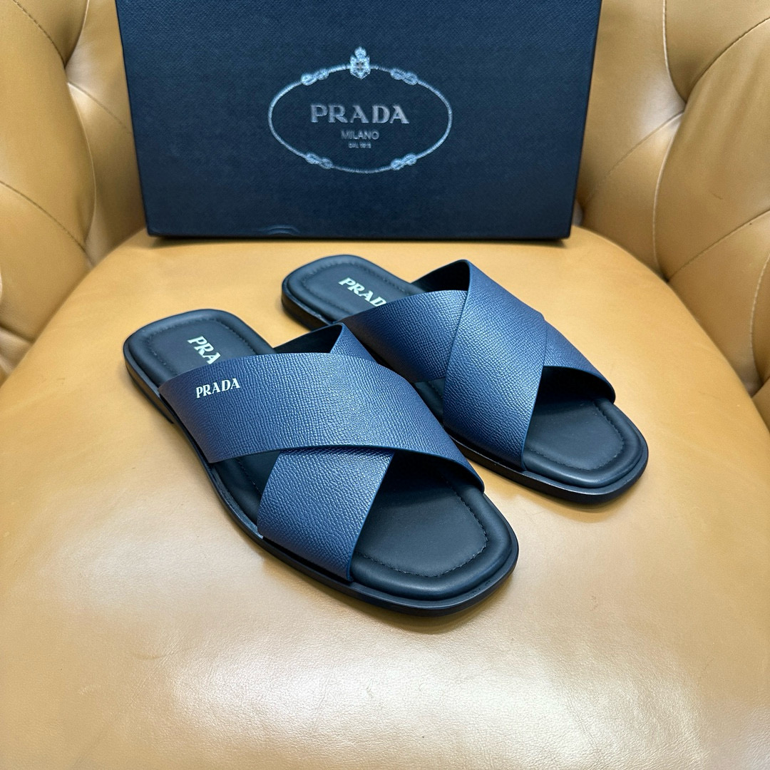 프라다 남자 슬리퍼