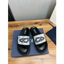 디올 남자 슬리퍼