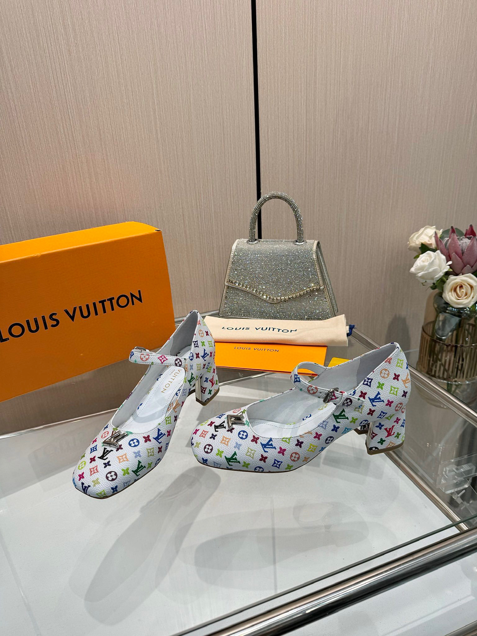 루이비통 여자 구두 5.5cm