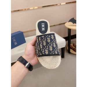 디올 남자 슬리퍼