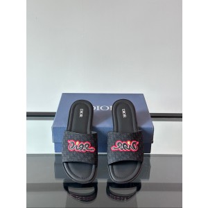 디올 남자 슬리퍼