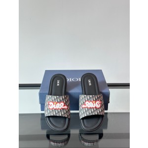 디올 남자 슬리퍼