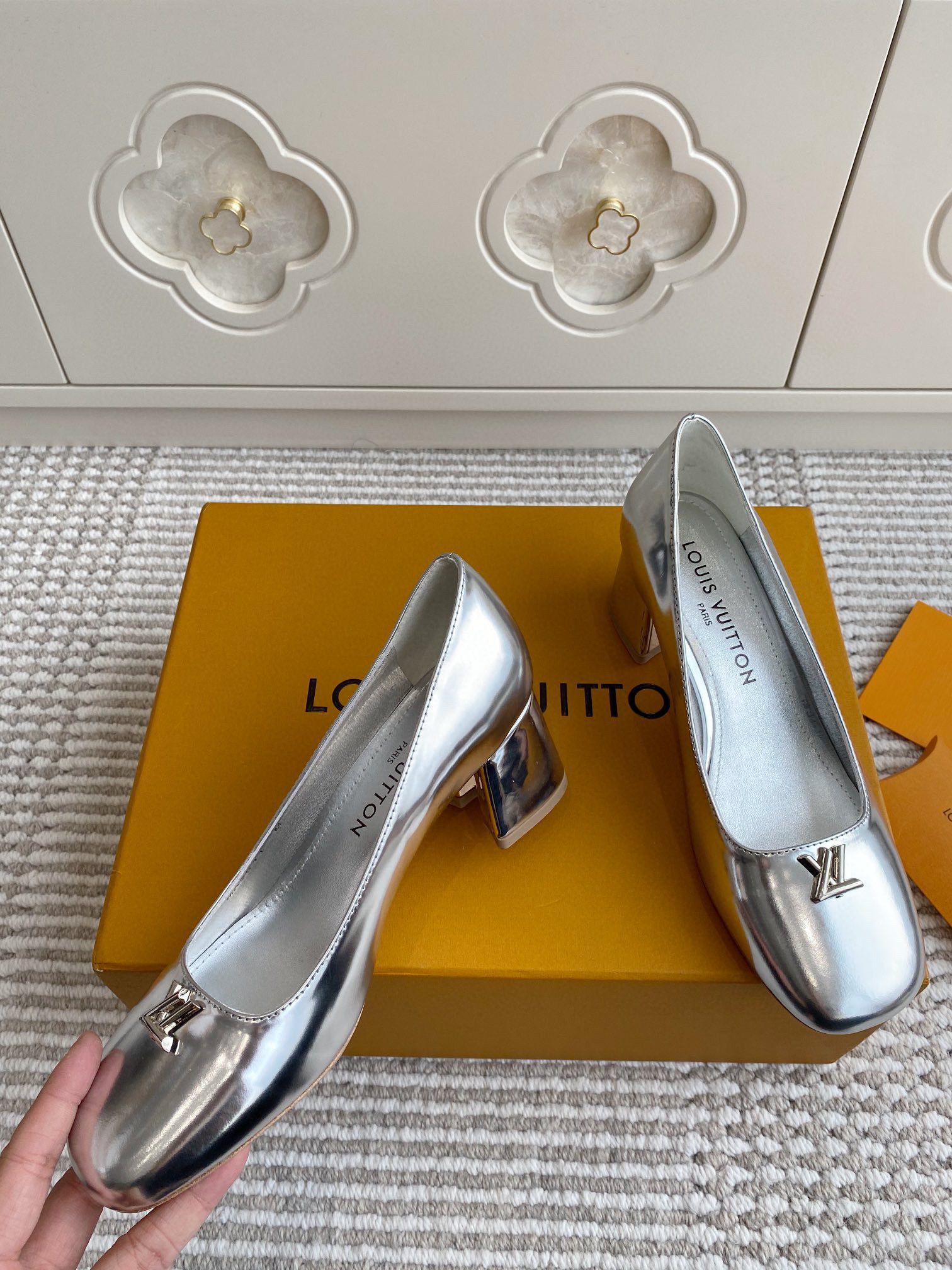 루이비통 여자 구두 5.5cm