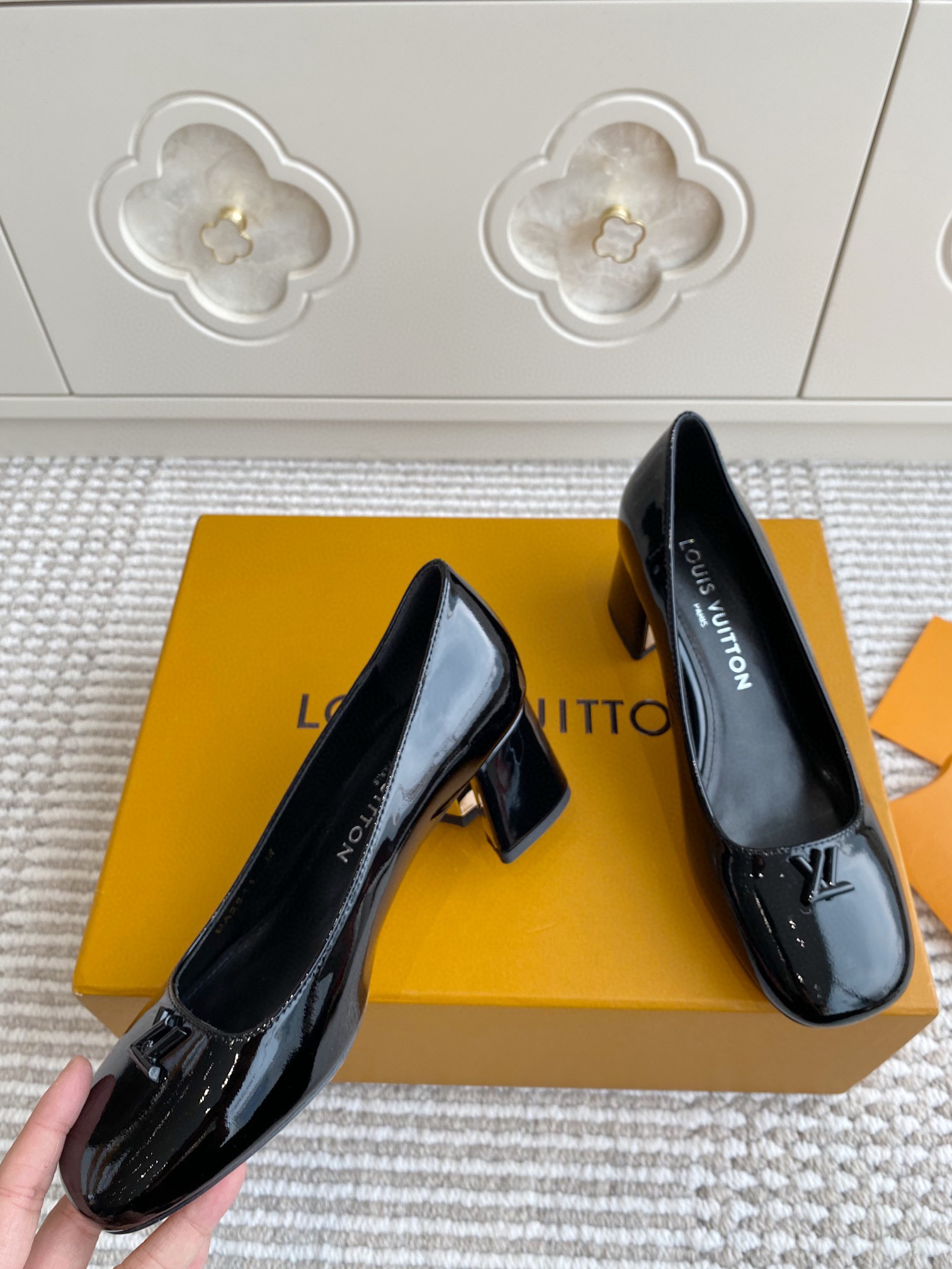 루이비통 여자 구두 5.5cm