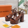 루이비통 여자 샌들 13cm