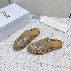 디올 여자 슬리퍼