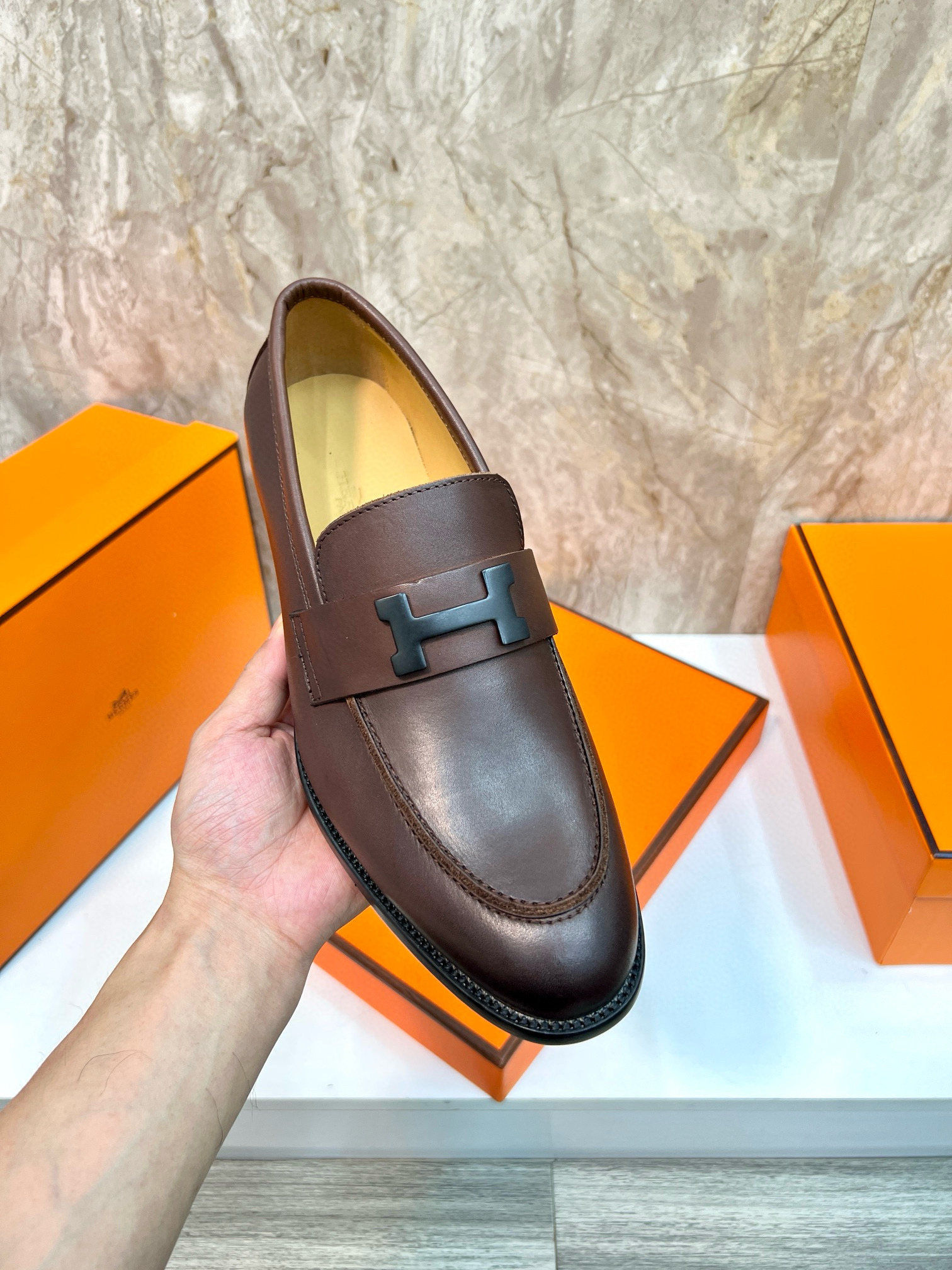 에르메스 남자 구두