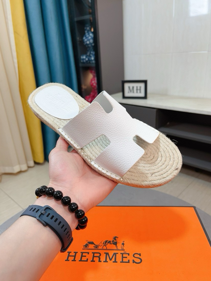 에르메스 남자 슬리퍼