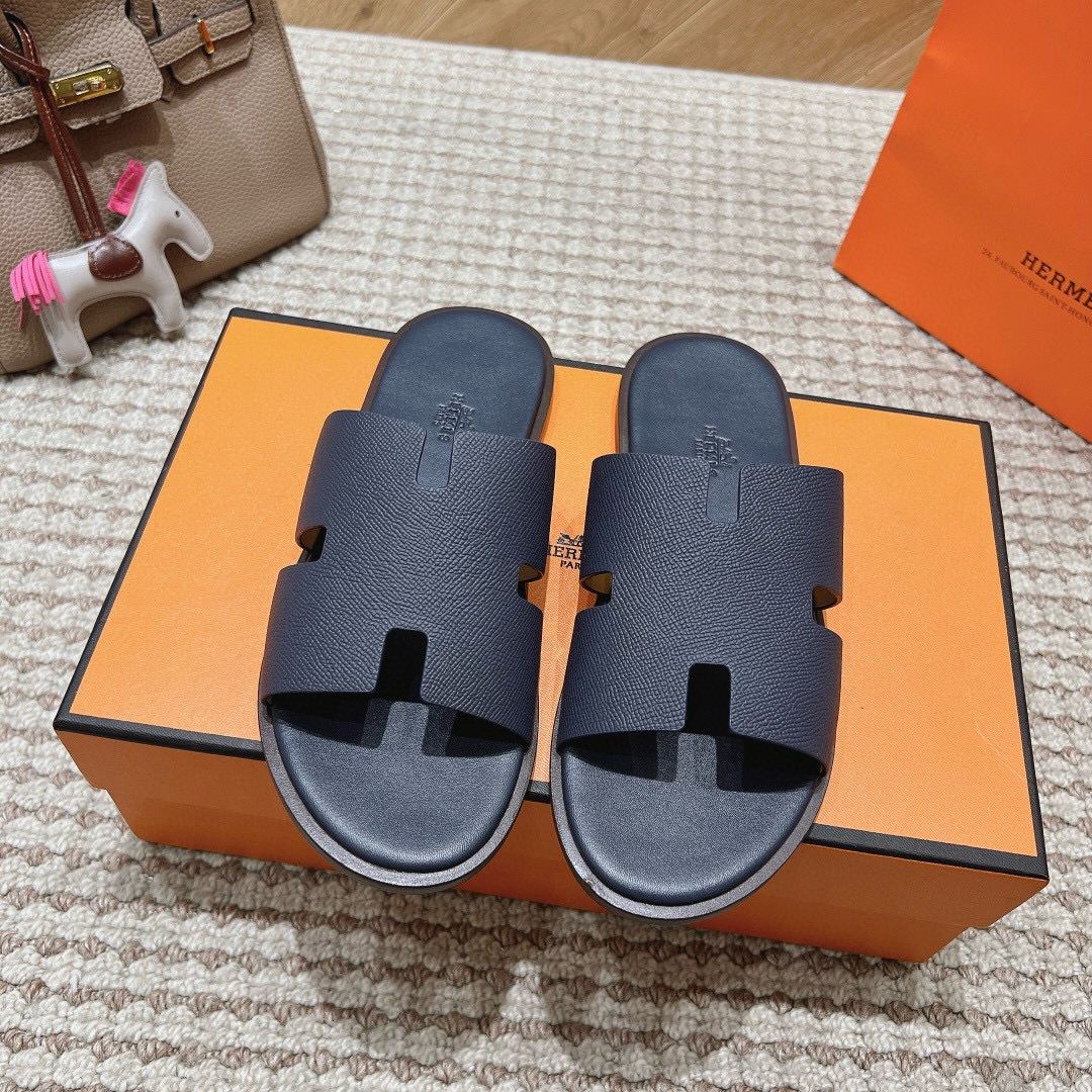에르메스 남자 슬리퍼