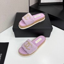 샤넬 여자 슬리퍼