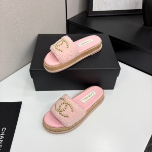 샤넬 여자 슬리퍼