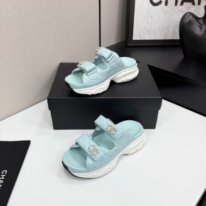 샤넬 여자 슬리퍼