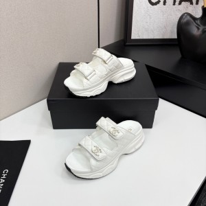 샤넬 여자 슬리퍼