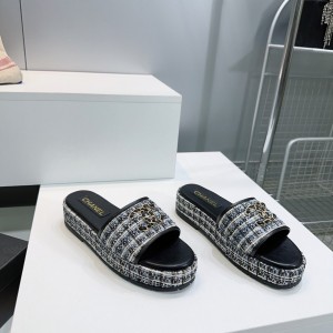 샤넬 여자 슬리퍼