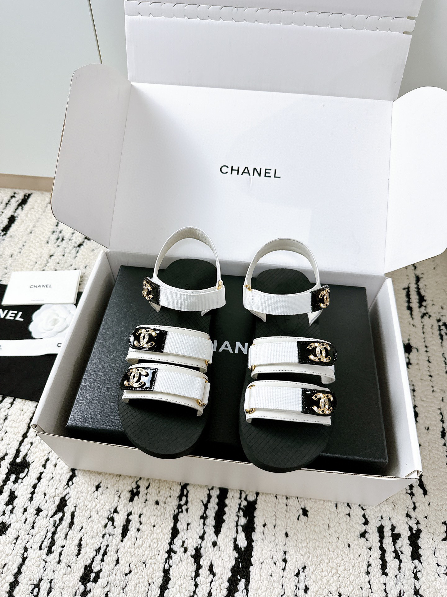 샤넬 여자 샌들