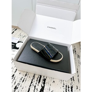 샤넬 여자 슬리퍼