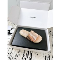 샤넬 여자 슬리퍼