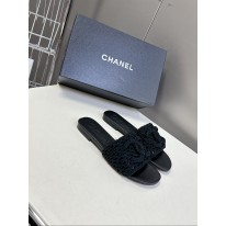 샤넬 여자 슬리퍼