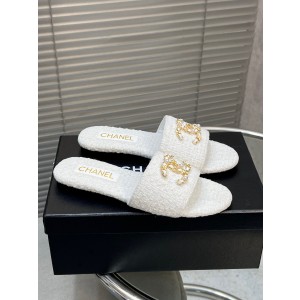 샤넬 여자 슬리퍼