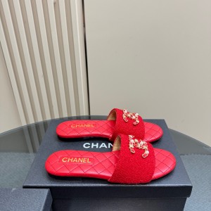 샤넬 여자 슬리퍼