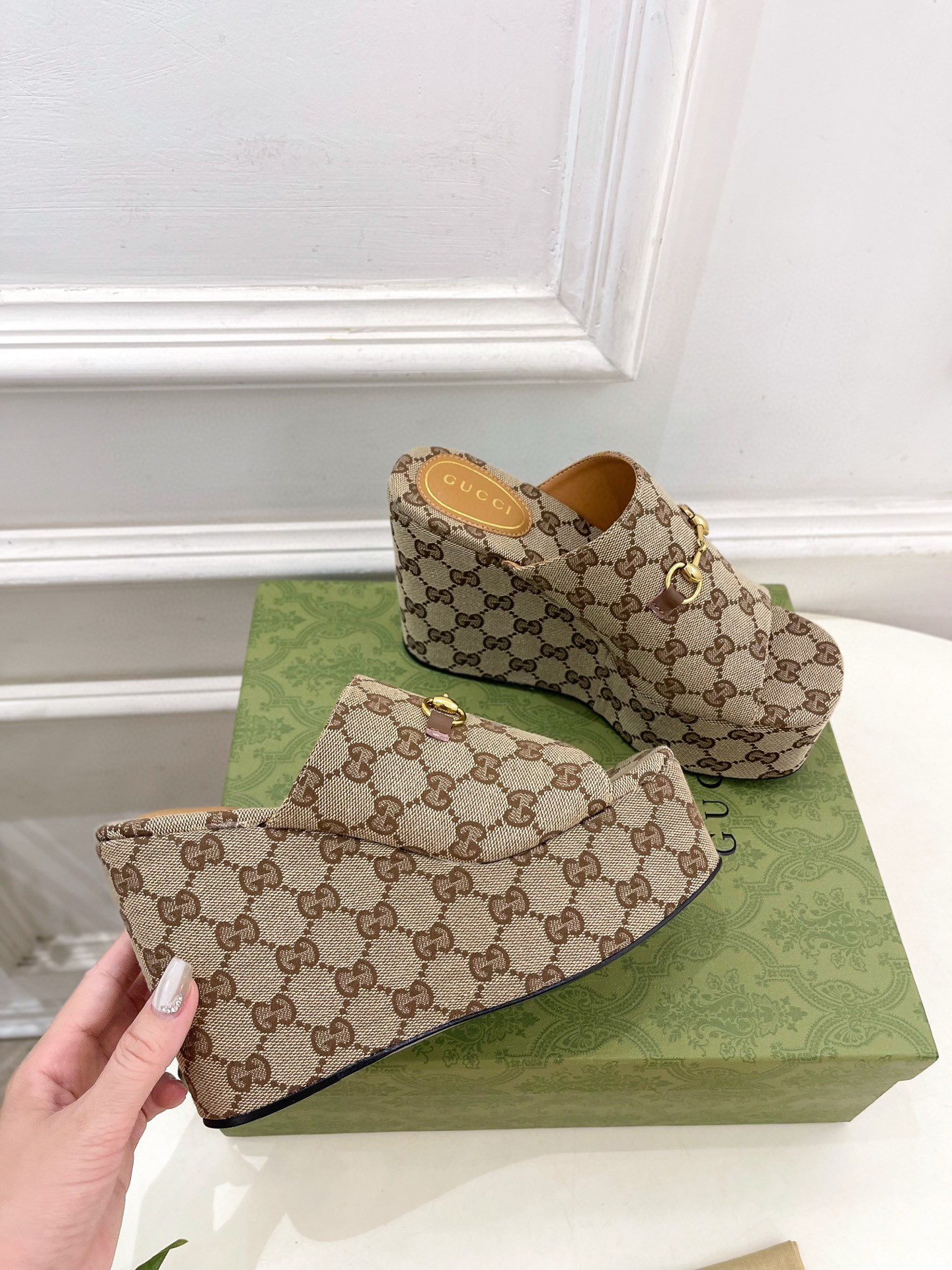 구찌 여자 슬리퍼 11.5cm