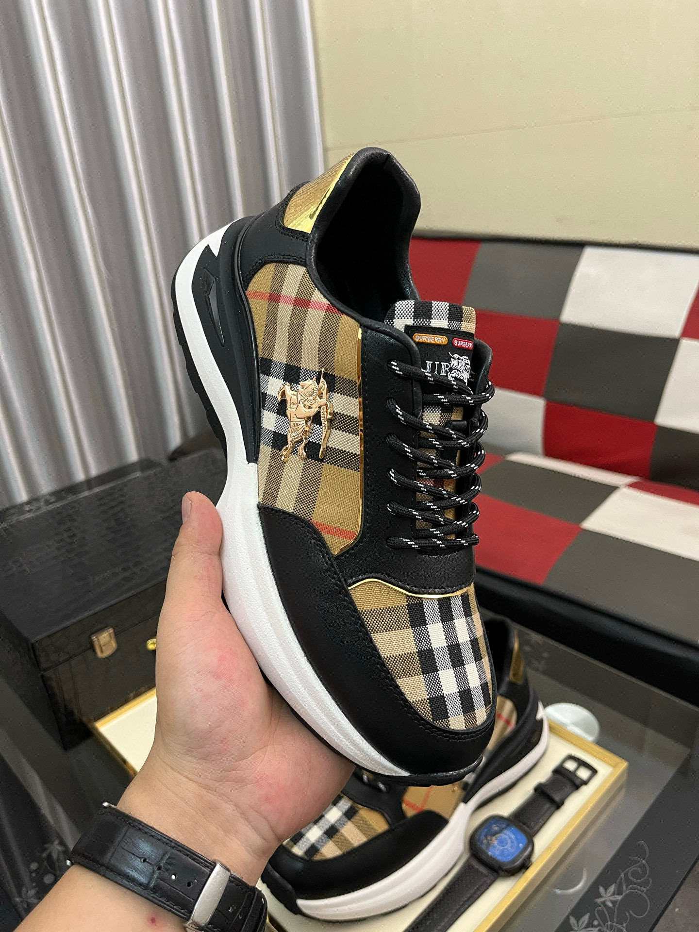 버버리 남자 신발 운동화 스니커즈