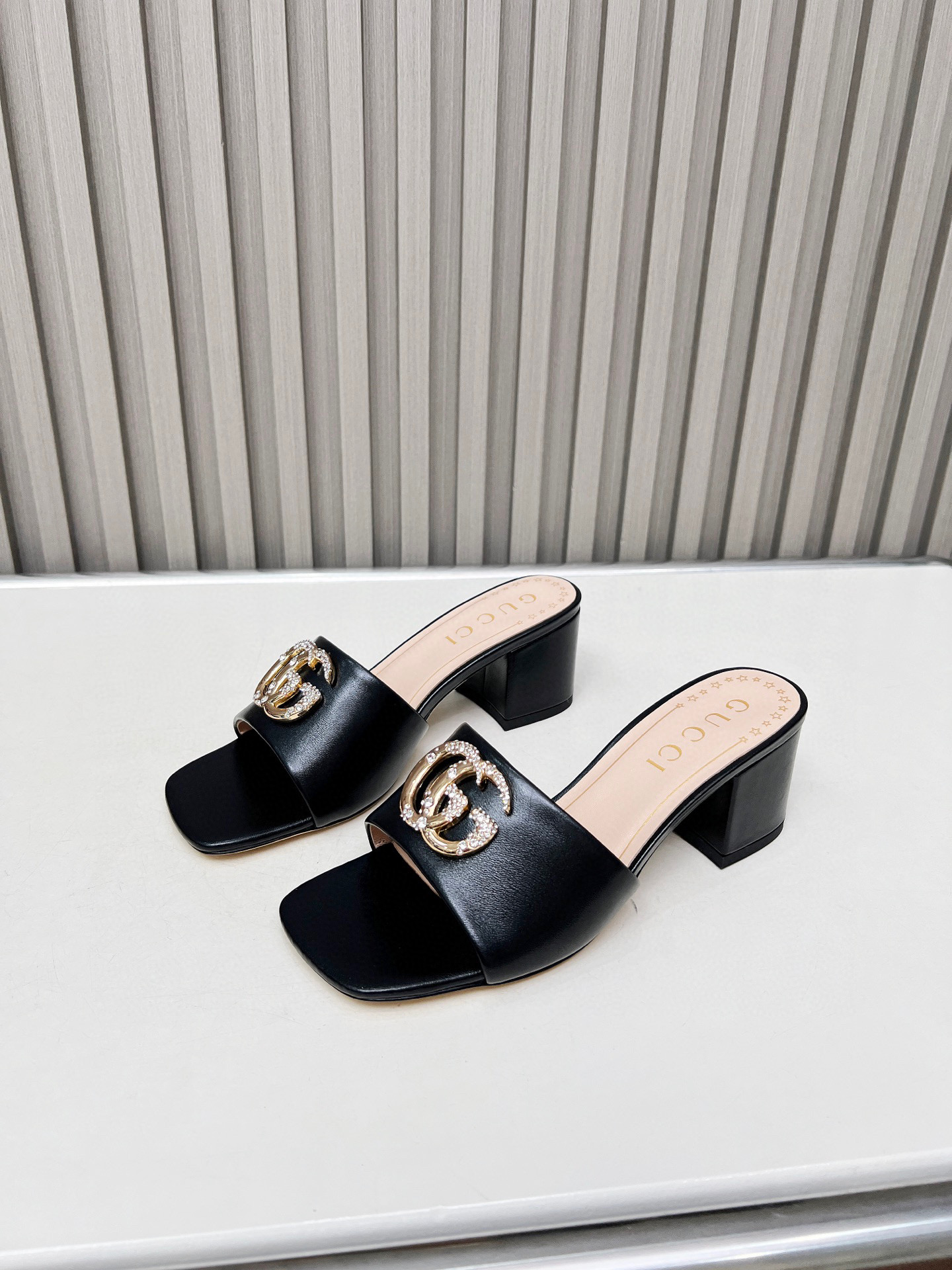 구찌 여자 슬리퍼 6cm