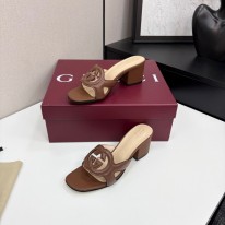 구찌 여자 슬리퍼 5cm