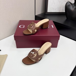 구찌 여자 슬리퍼 5cm