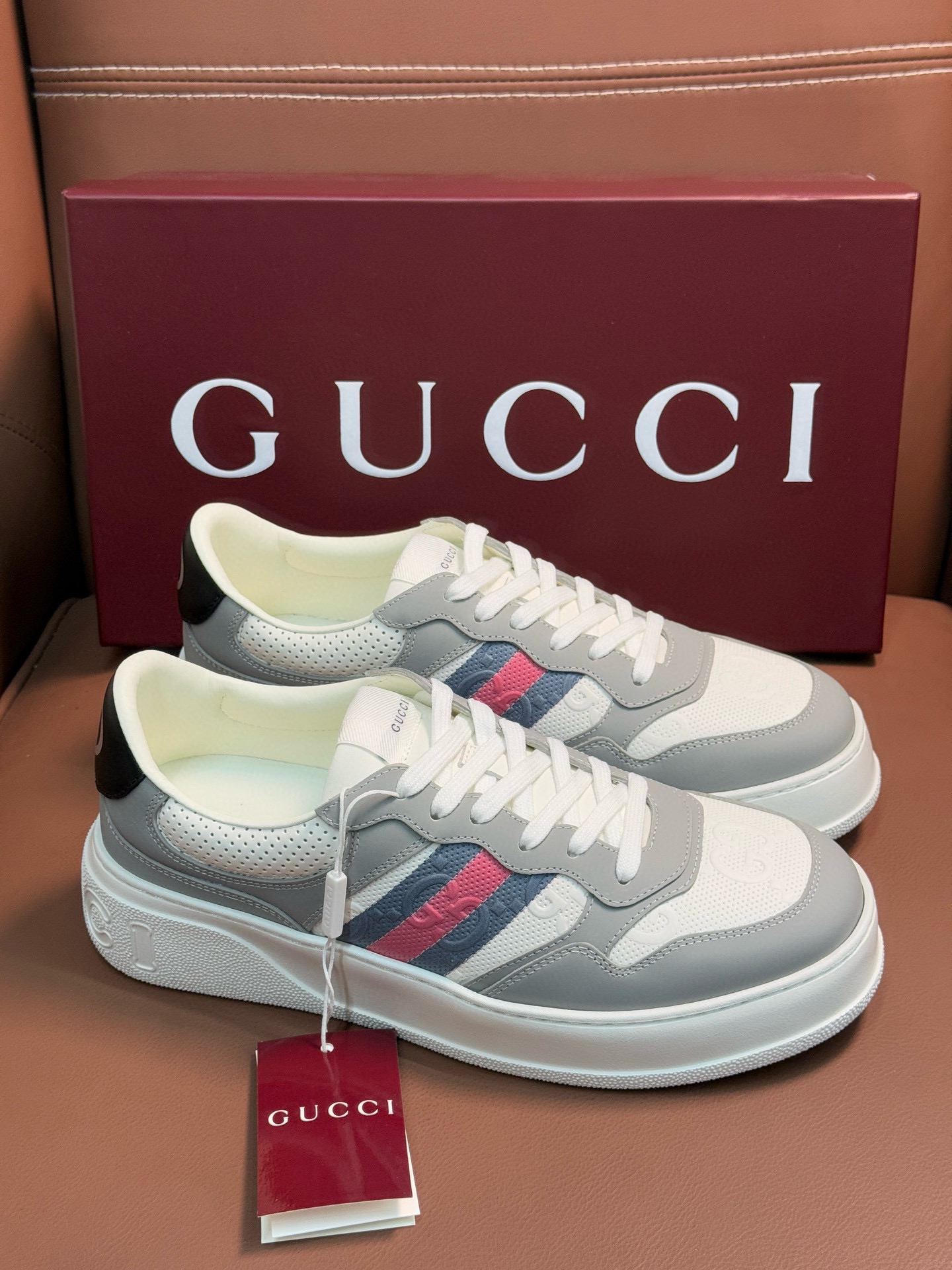 구찌 4cm 남녀공용 신발 운동화 스니커즈