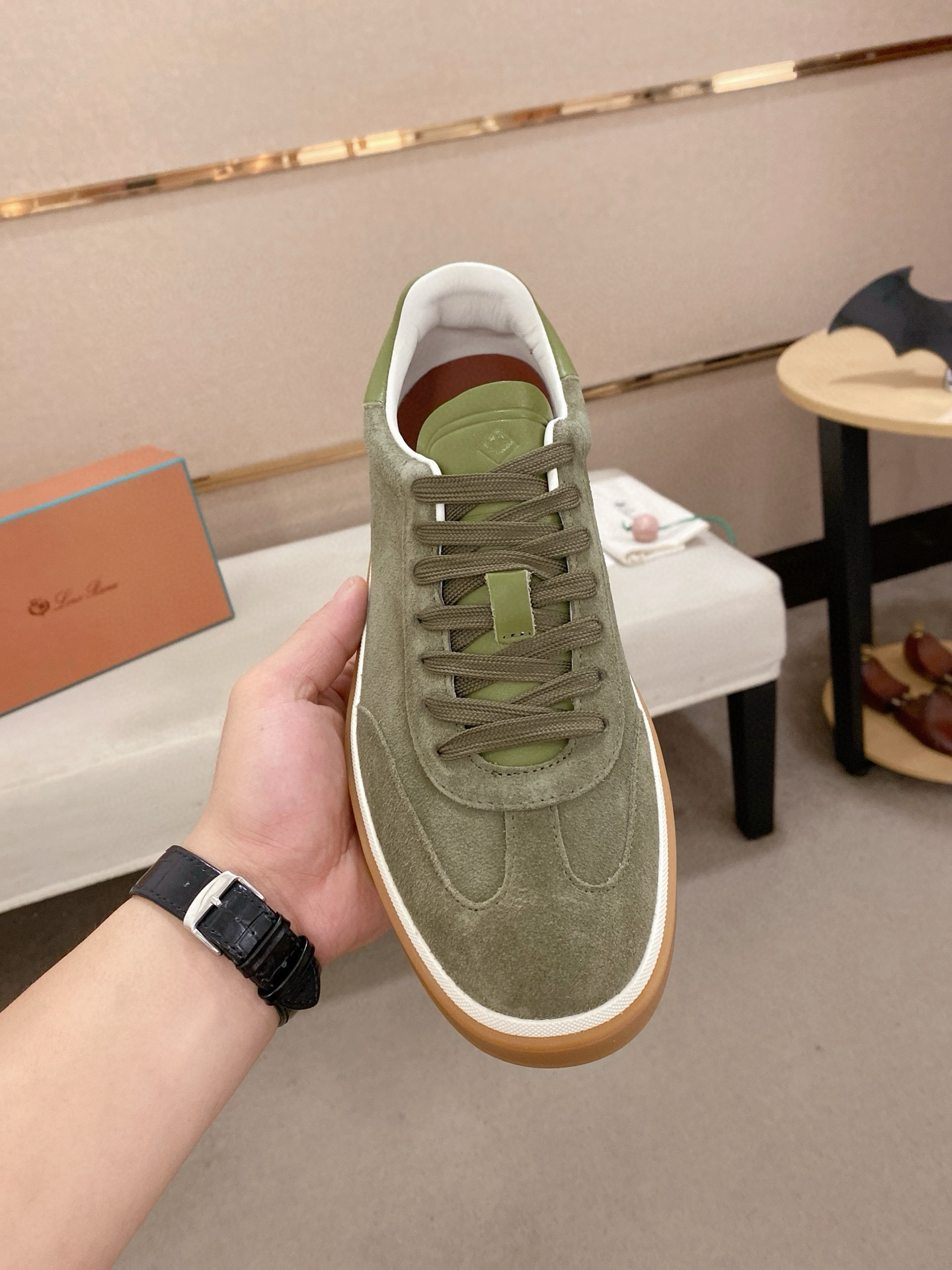 로로피아나 남자 신발 운동화 스니커즈