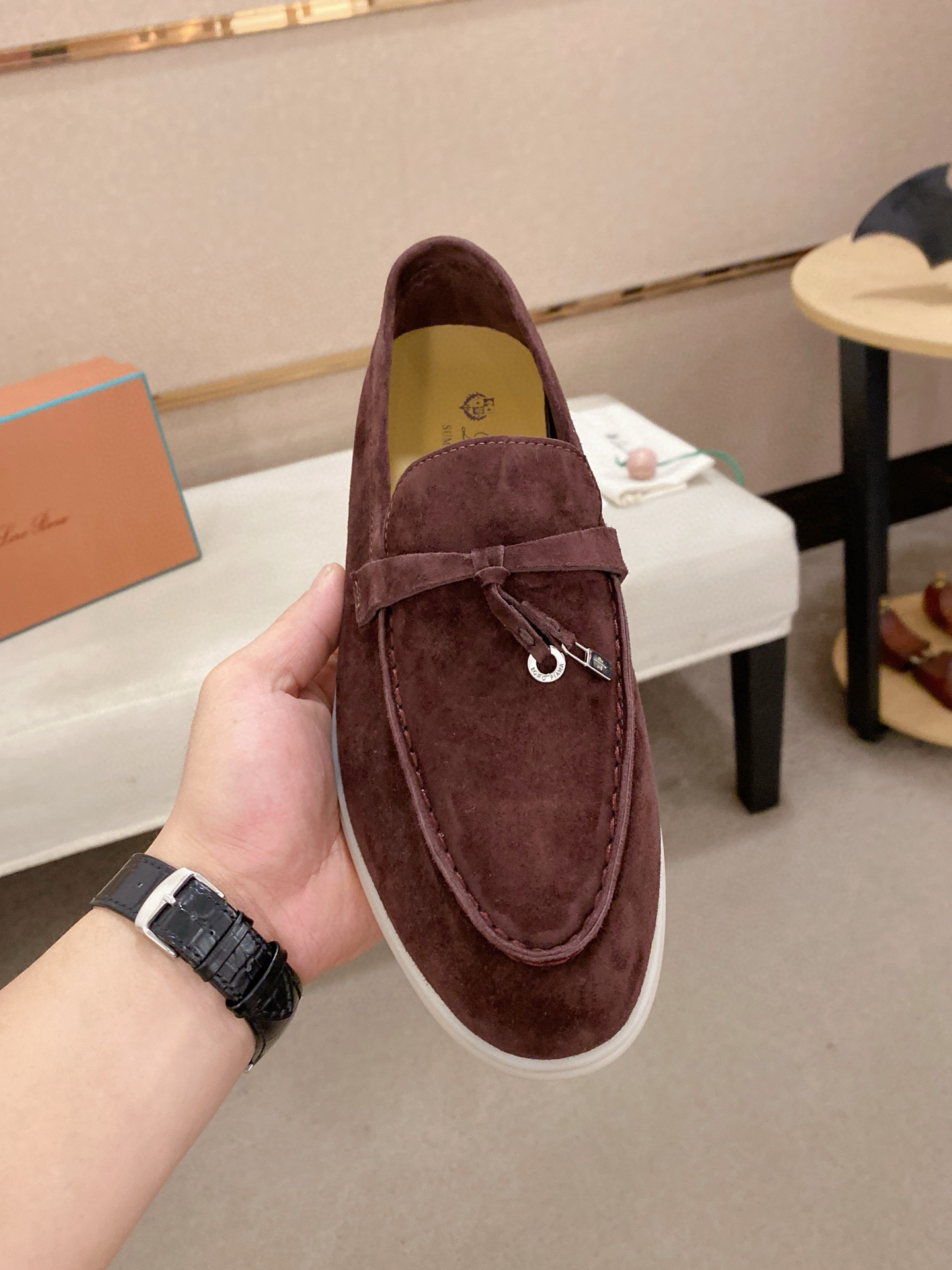 로로피아나 남자 신발 운동화 스니커즈