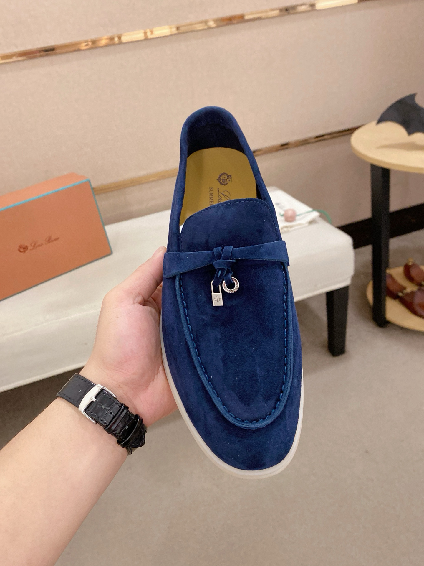 로로피아나 남자 신발 운동화 스니커즈