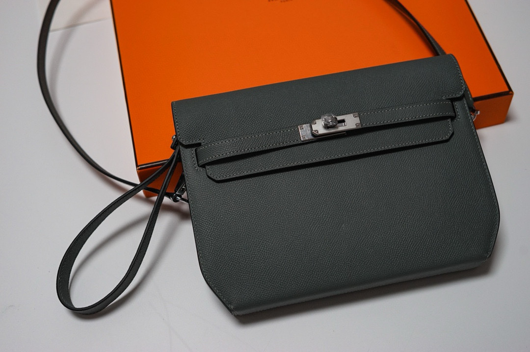 에르메스 클러치겸크로스백 켈리 데페슈