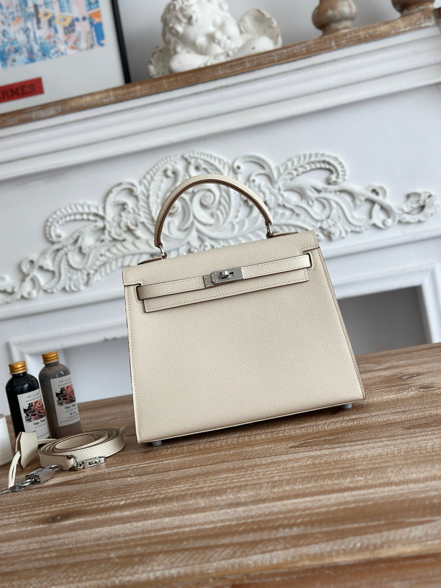 에르메스 켈리백 앱송가죽 여자가방