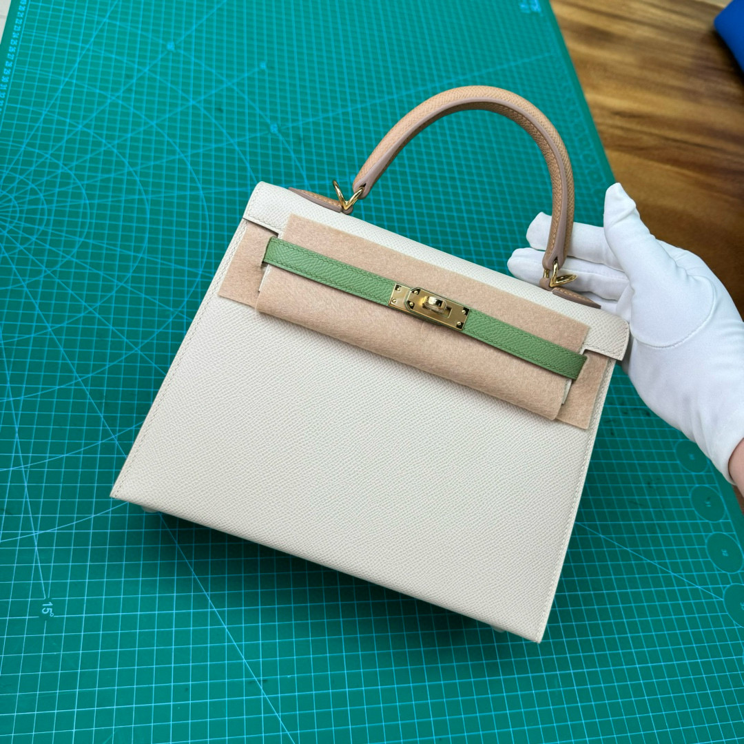 에르메스 켈리백 25 앱송가죽 여자가방