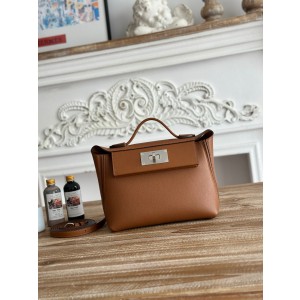 에르메스 켈리 미니 2424 에버컬러가죽/스위프트가죽 여자가방