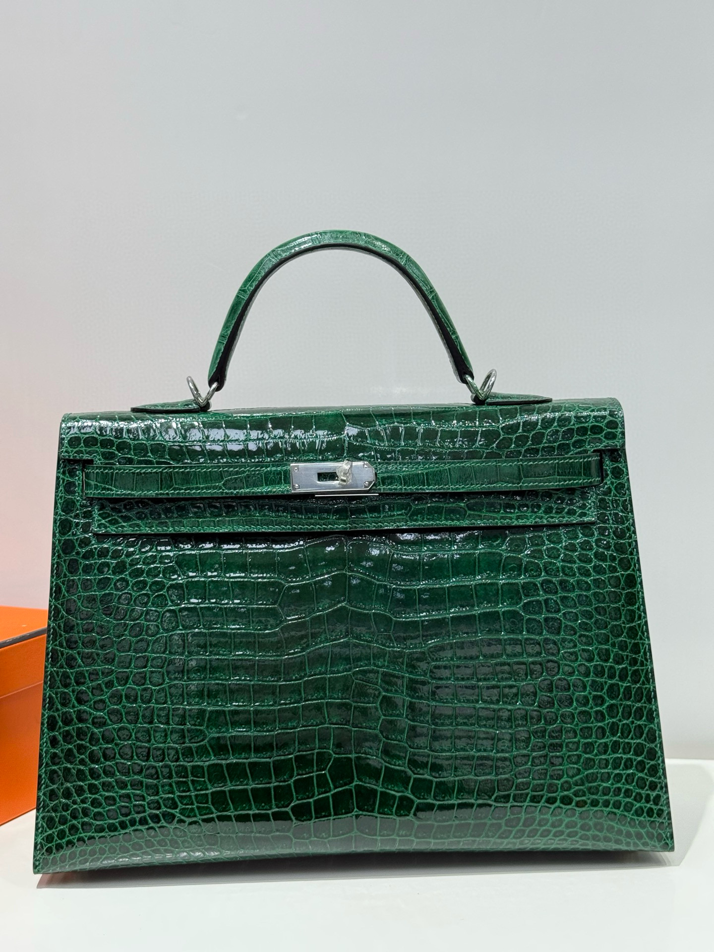 에르메스 켈리백 35 악어가죽 여자가방